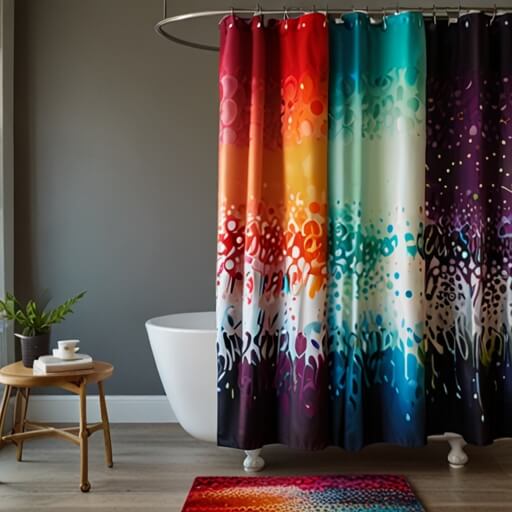 Designer Shower Curtain